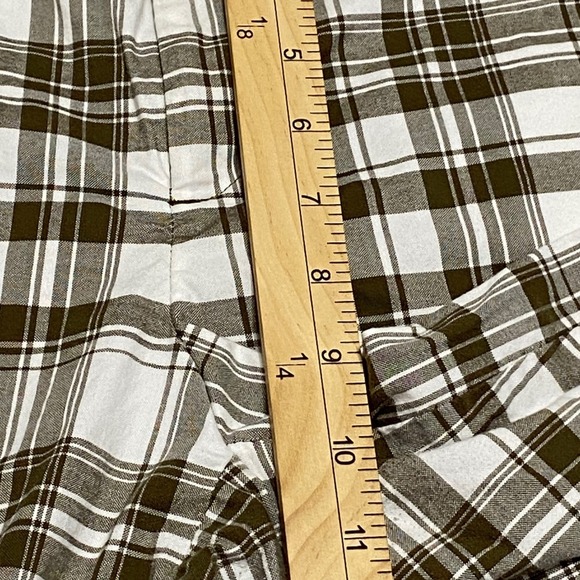 Lauren Active Ralph Lauren Womens Golf Set White Polo Brown Plaid Shorts XL 10 - Picture 9 of 12